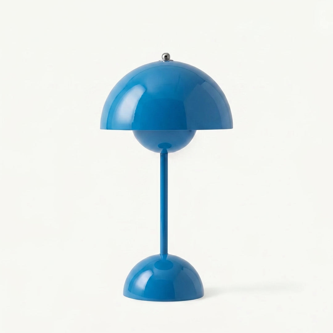 Modern Mushroom Table Lamp for Soft Ambient Light - Table Lamp - Blue - Seravelle Home