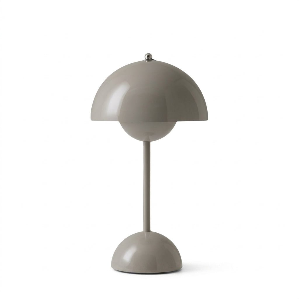 Modern Mushroom Table Lamp for Soft Ambient Light - Table Lamp - Grey - Seravelle Home