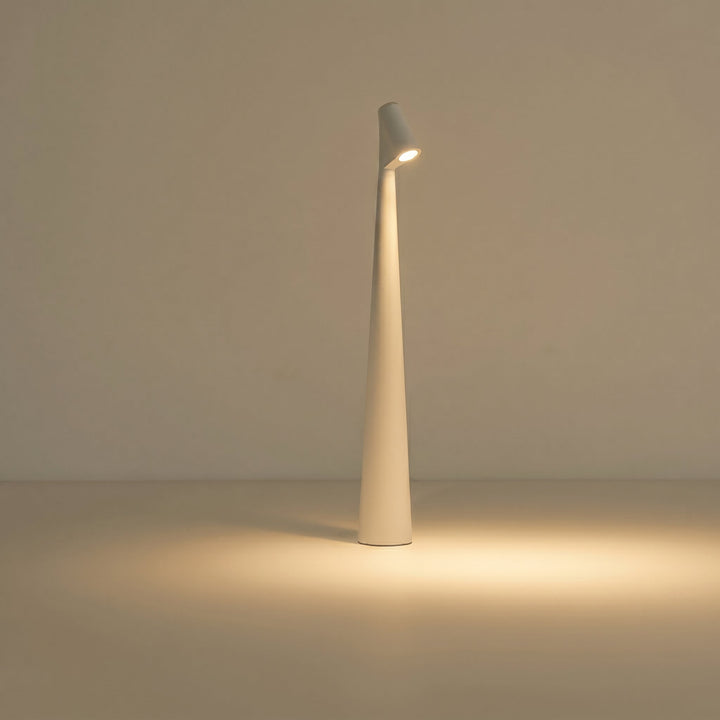 Modern Table Lamp in Minimalist Design - Table Lamp - White - Seravelle Home