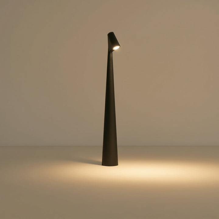 Modern Table Lamp in Minimalist Design - Table Lamp - Black - Seravelle Home