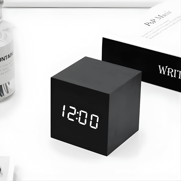 Modern LED Alarm Clock with Clear Display and Smart Features