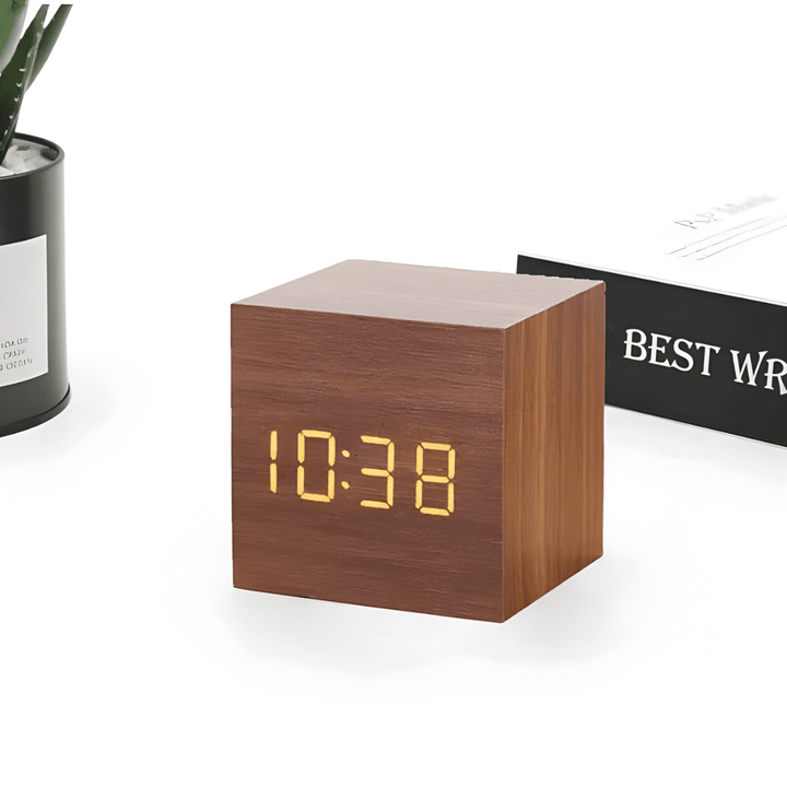 Modern LED Alarm Clock with Clear Display and Smart Features