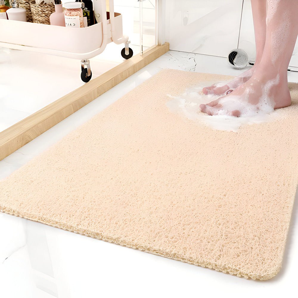 Non - slip Shower Mat - Shower mats - Khaki - Seravelle Home