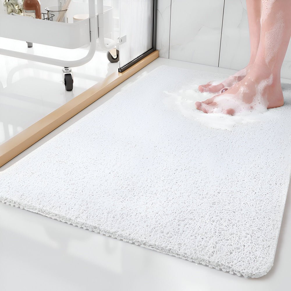 Non - slip Shower Mat - Shower mats - White - Seravelle Home