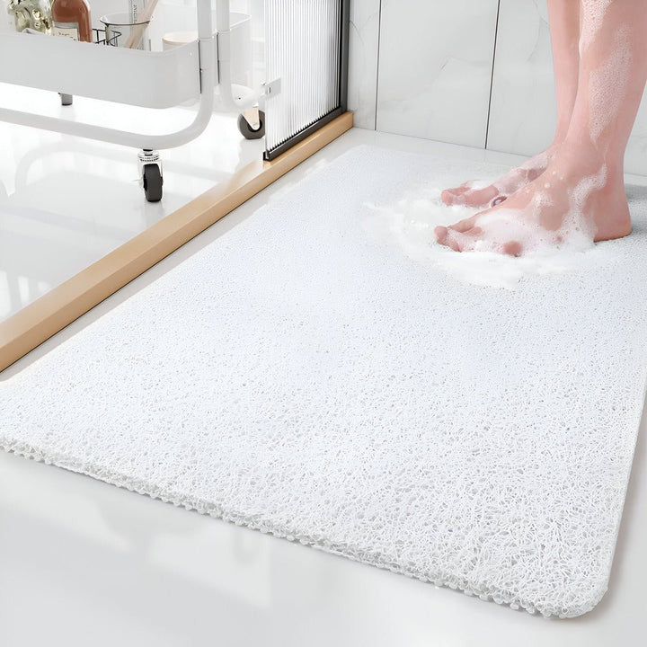 Non - slip Shower Mat - Shower mats - White - Seravelle Home