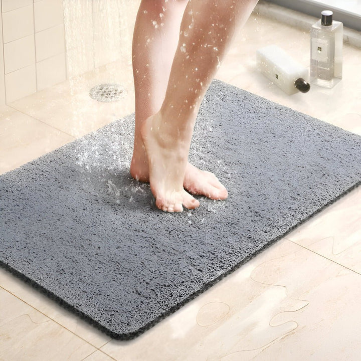 Non - slip Shower Mat - Shower mats - Grey - Seravelle Home