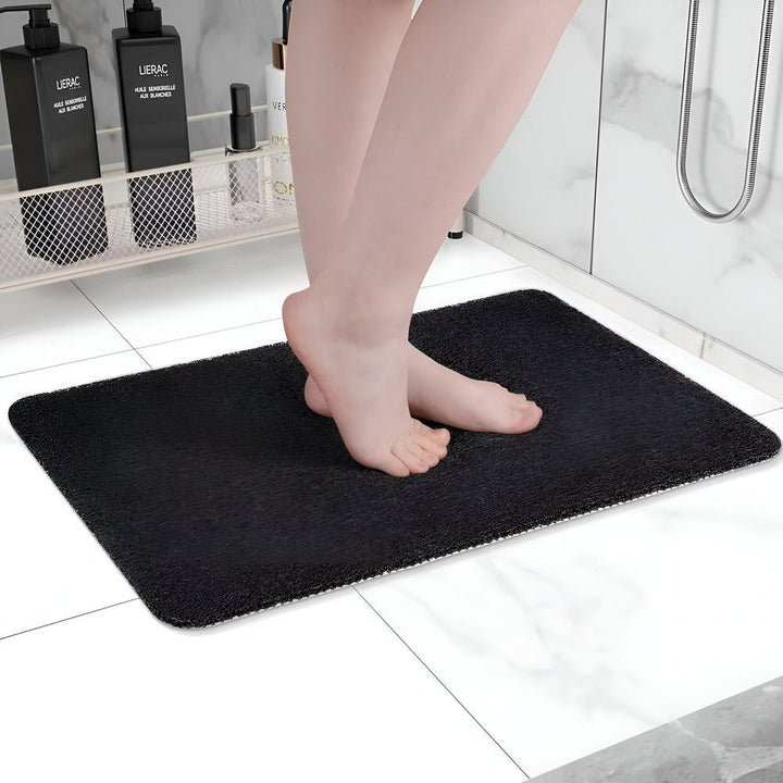 Non - slip Shower Mat - Shower mats - Black - Seravelle Home