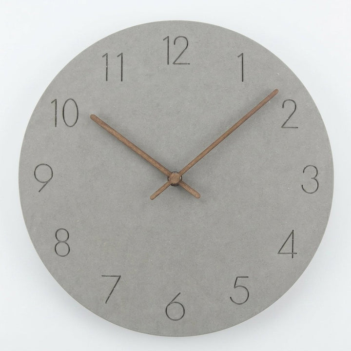Nordic Wall Clock with Matte Dial without Frame