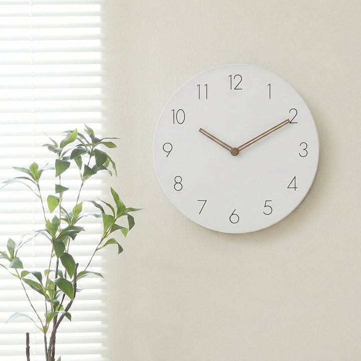 Nordic Wall Clock with Matte Dial without Frame