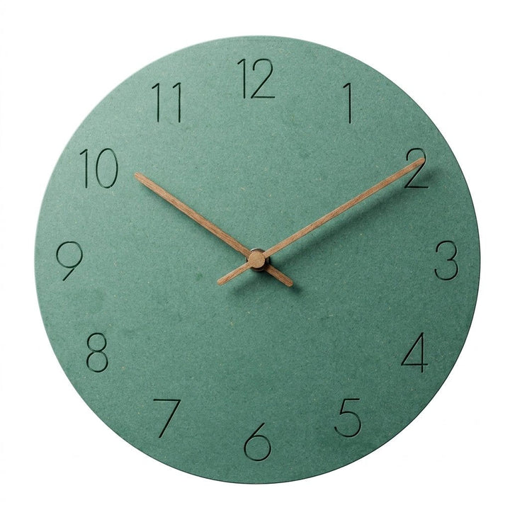 Nordic Wall Clock with Matte Dial without Frame