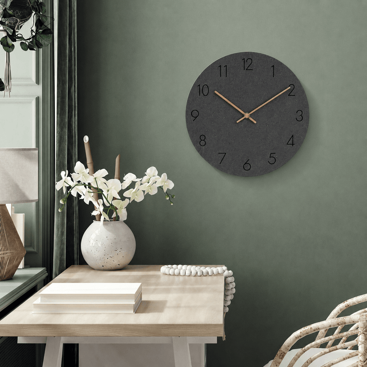 Nordic Wall Clock with Matte Dial without Frame