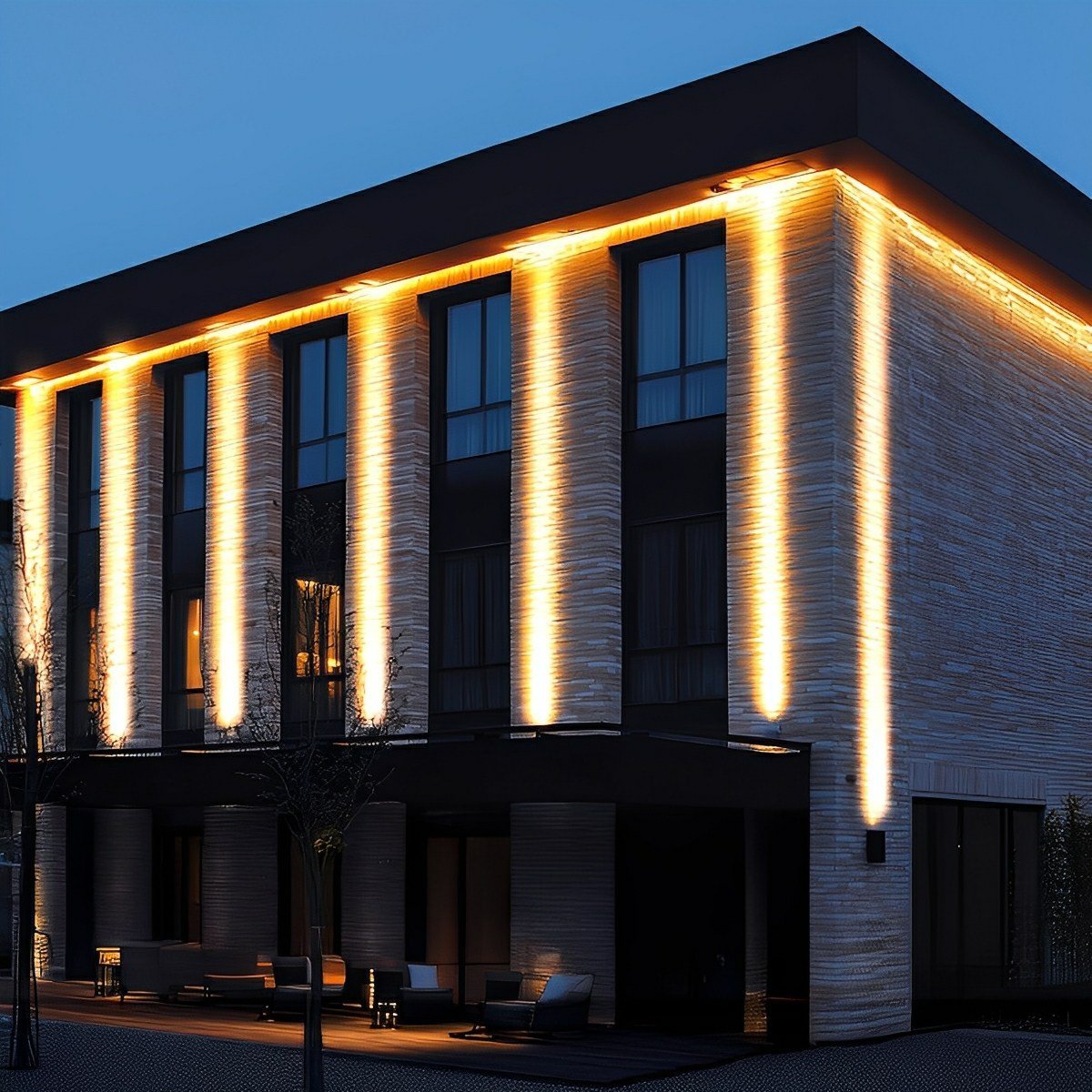 Outdoor LED Wall Washer Light for Facade and Architectural Lighting - Flood & Spot Lights - 3W - Seravelle Home