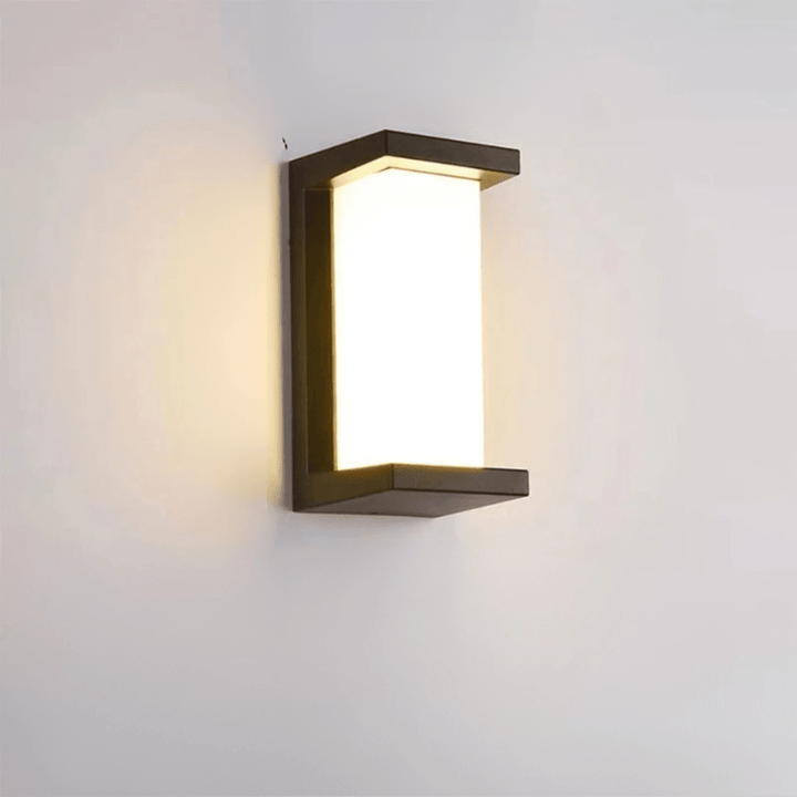 Outdoor Wall Light with Motion Sensor for Garden and Entrance - Wall Light - Tall Rectangular - Seravelle Home