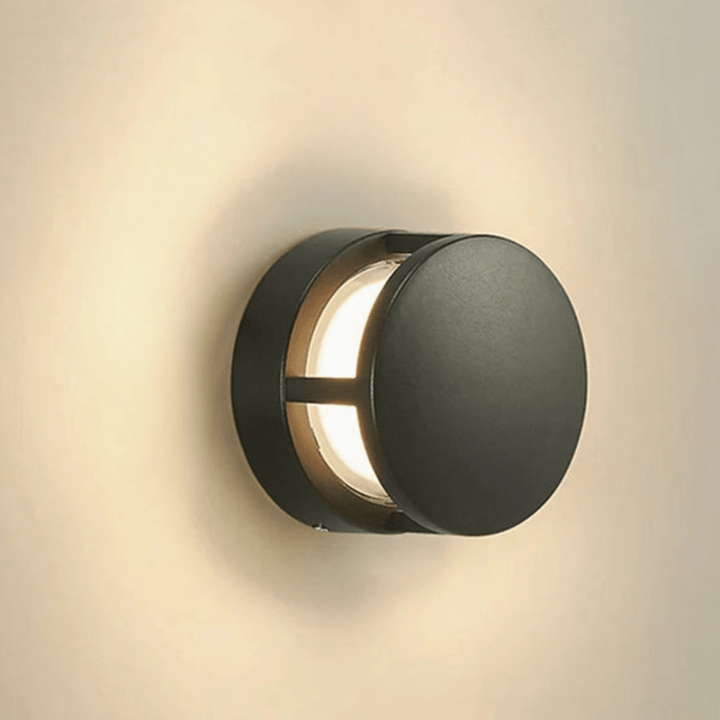 Outdoor Wall Light with Motion Sensor for Garden and Entrance - Wall Light - Half-Cricle - Seravelle Home