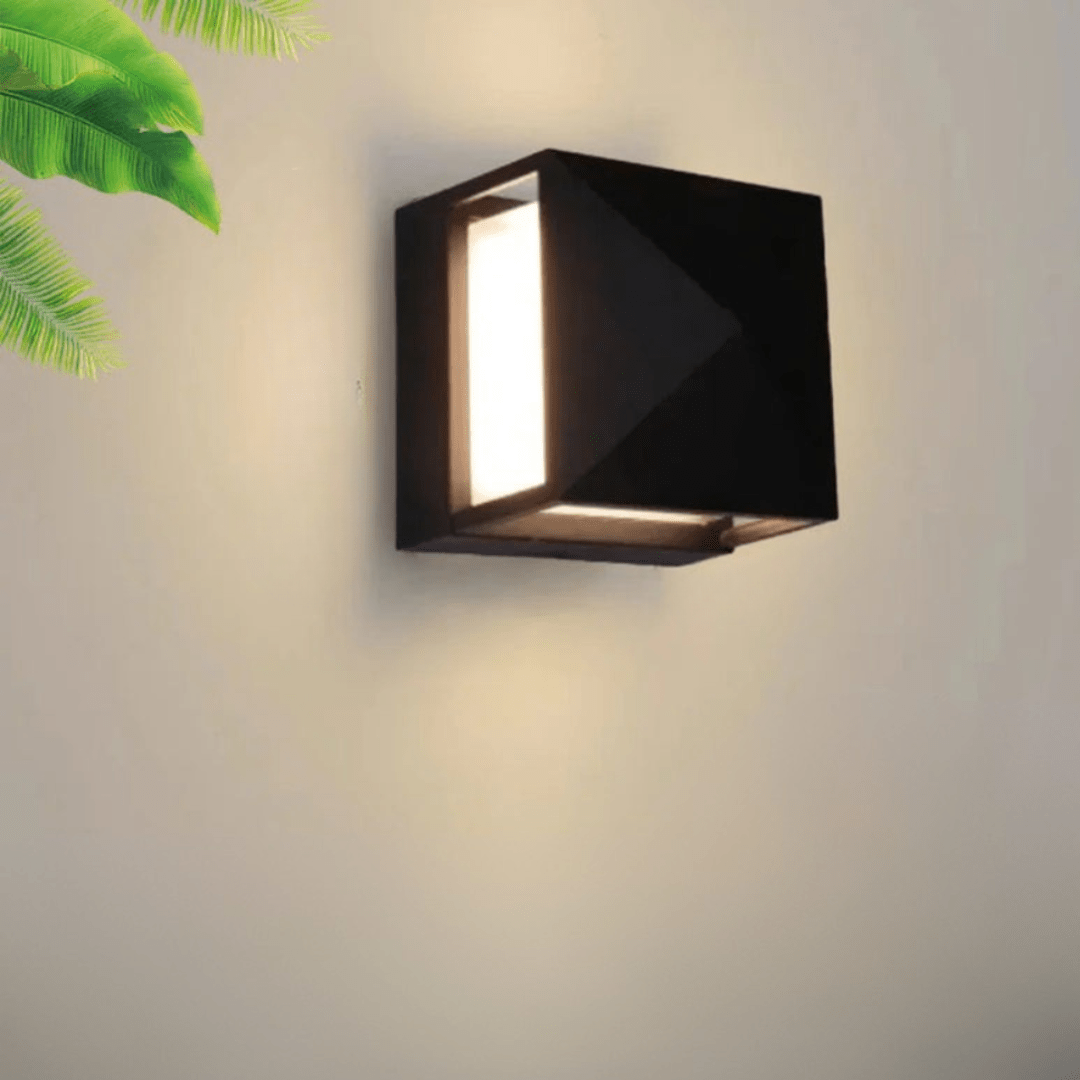Outdoor Wall Light with Motion Sensor for Garden and Entrance - Wall Light - Pyramid - Seravelle Home