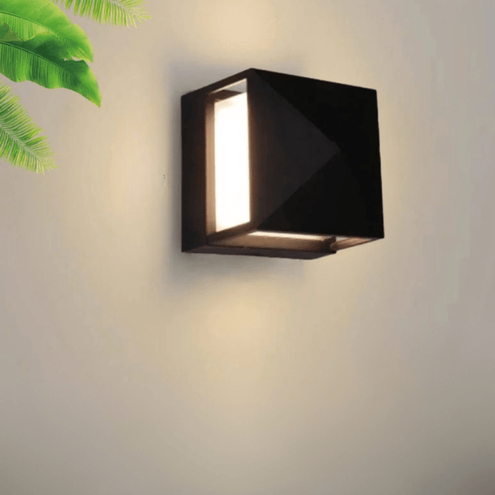 Outdoor Wall Light with Motion Sensor for Garden and Entrance - Wall Light - Pyramid - Seravelle Home