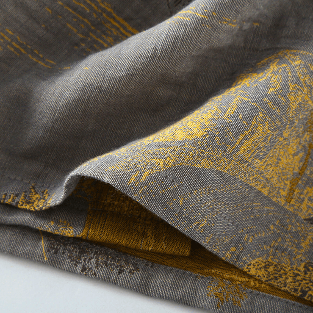 Lena - Soft Kimono Bathrobe Made of Organic Cotton for Home