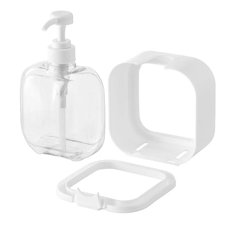 Refillable Soap Dispenser in Modern Design for Bathroom and Kitchen - Soap Dispenser - 17 cm - Seravelle Home