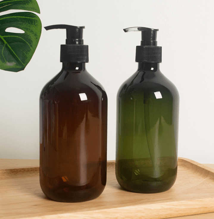 Refillable Soap Dispenser - Soap Dispenser - Brown - Seravelle Home