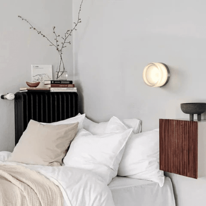 Round LED Wall Light for Hallway and Bedroom - Wall Light - Style 1 - Seravelle Home