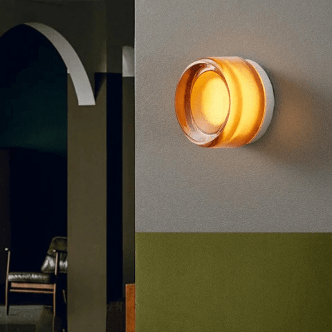 Round LED Wall Light for Hallway and Bedroom - Wall Light - Style 1 - Seravelle Home