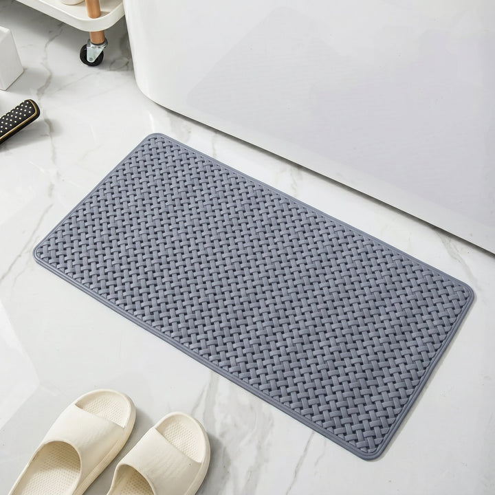 Non-Slip Bath Mat with Textured Surface