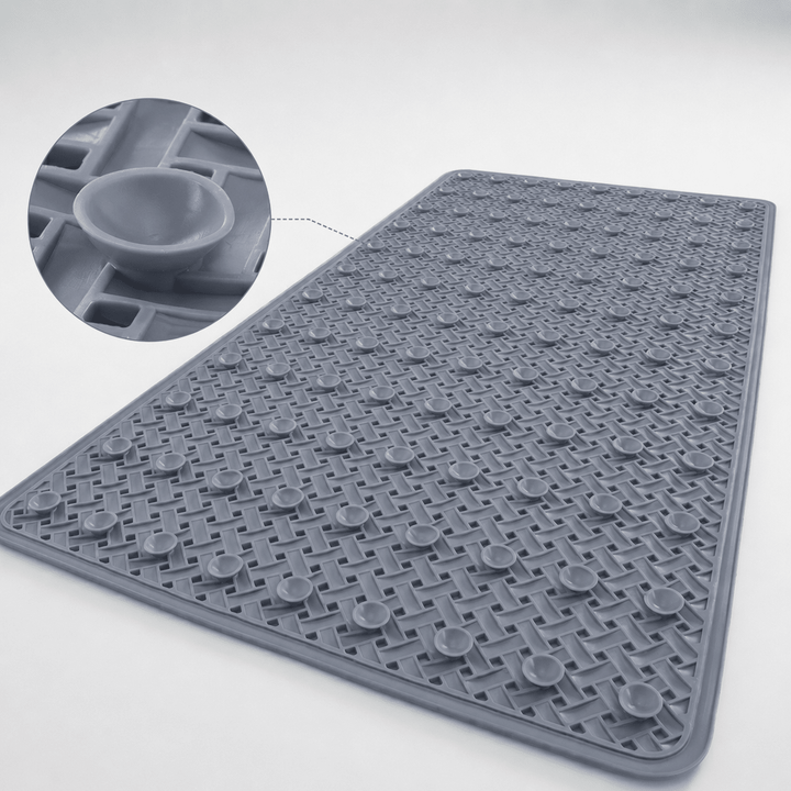 Non-Slip Bath Mat with Textured Surface