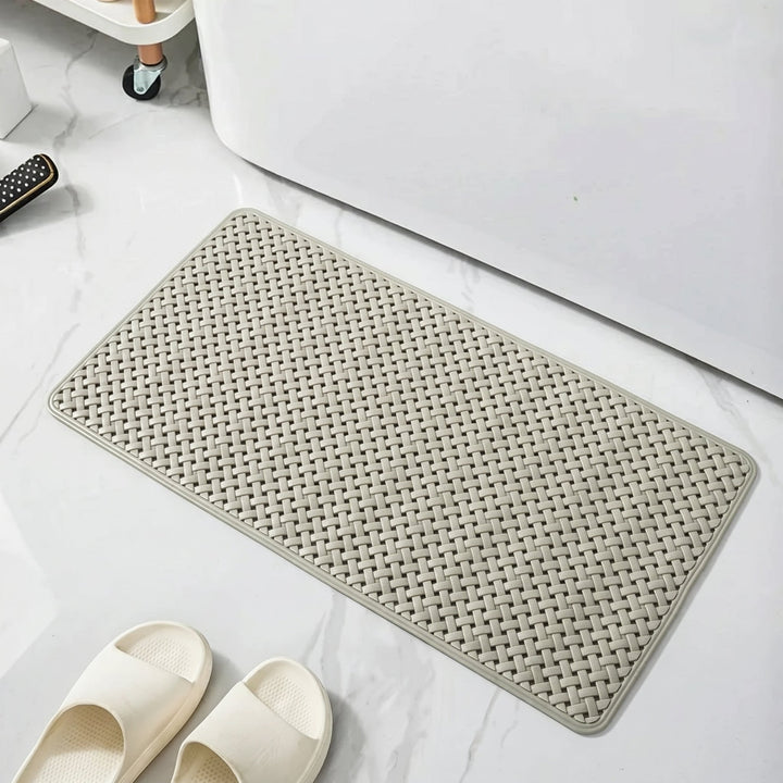 Non-Slip Bath Mat with Textured Surface