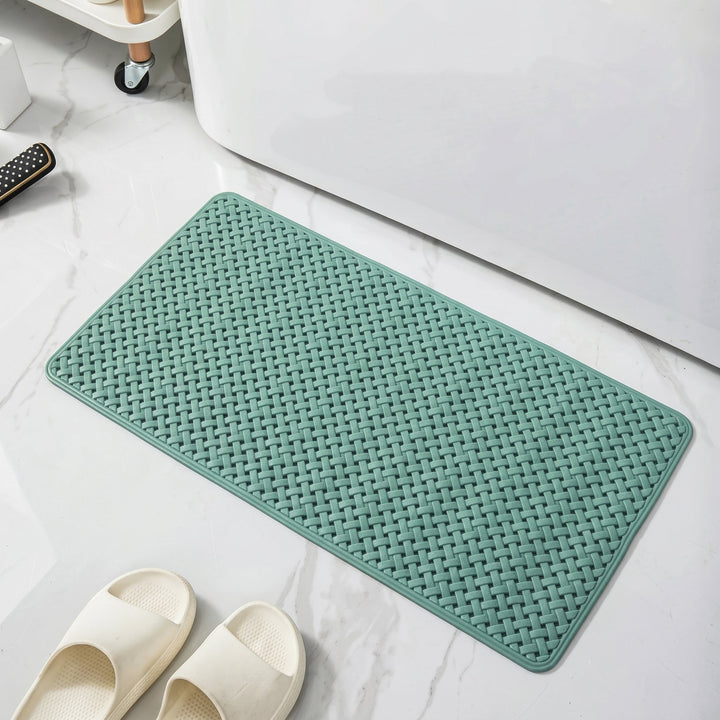 Non-Slip Bath Mat with Textured Surface