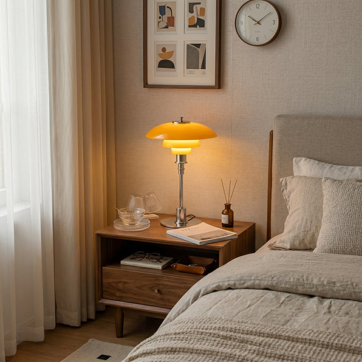 Scandinavian Design LED Table Lamp Modern Light - LED Table Lamp - Silver - Seravelle Home