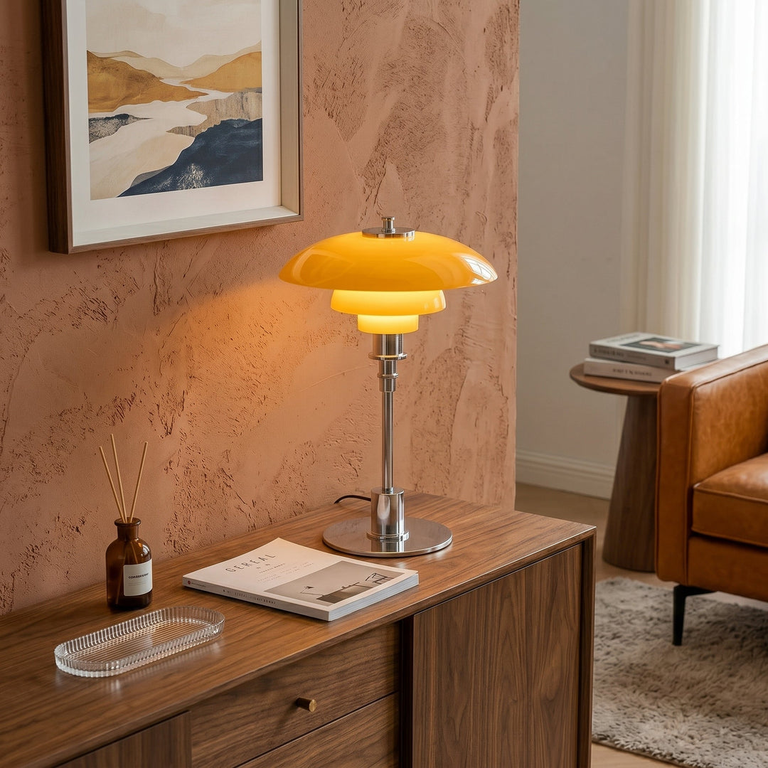 Scandinavian Design LED Table Lamp Modern Light - LED Table Lamp - Silver - Seravelle Home