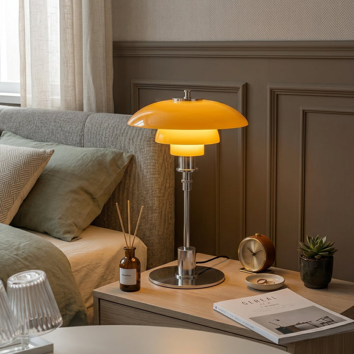 Scandinavian Design LED Table Lamp Modern Light - LED Table Lamp - Silver - Seravelle Home