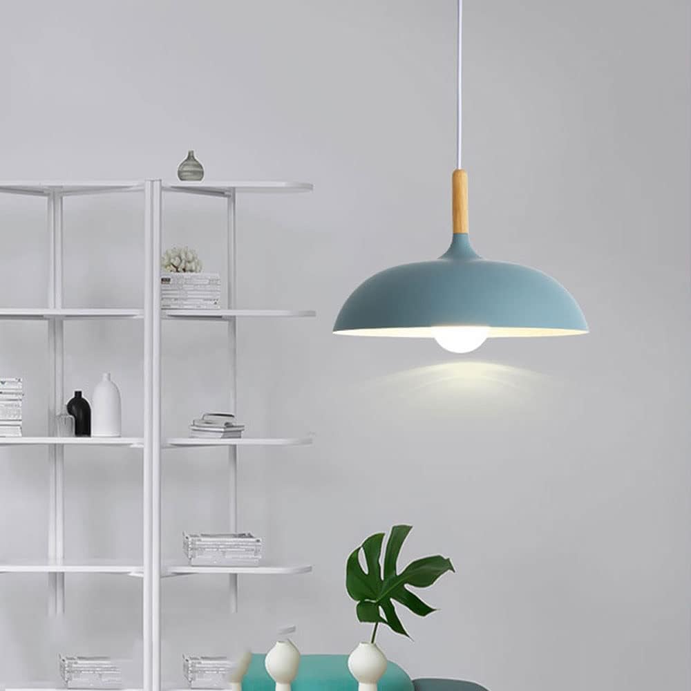 Scandinavian Pendant Light for Living Room and Kitchen - Ceiling Light - Blue - Seravelle Home