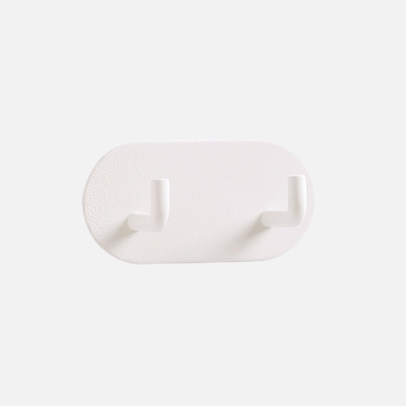 Self - Adhesive Wall Hooks Without Drilling for Kitchen and Bathroom - Hooks - Double Hook - Seravelle Home