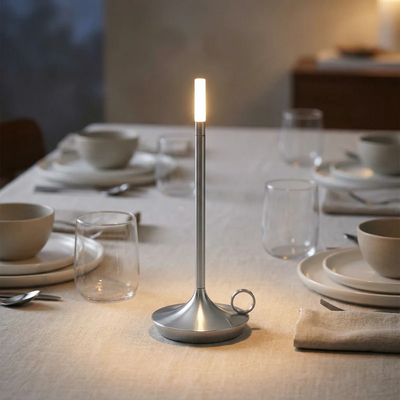 Wireless LED Table Lamp for Cozy Spaces