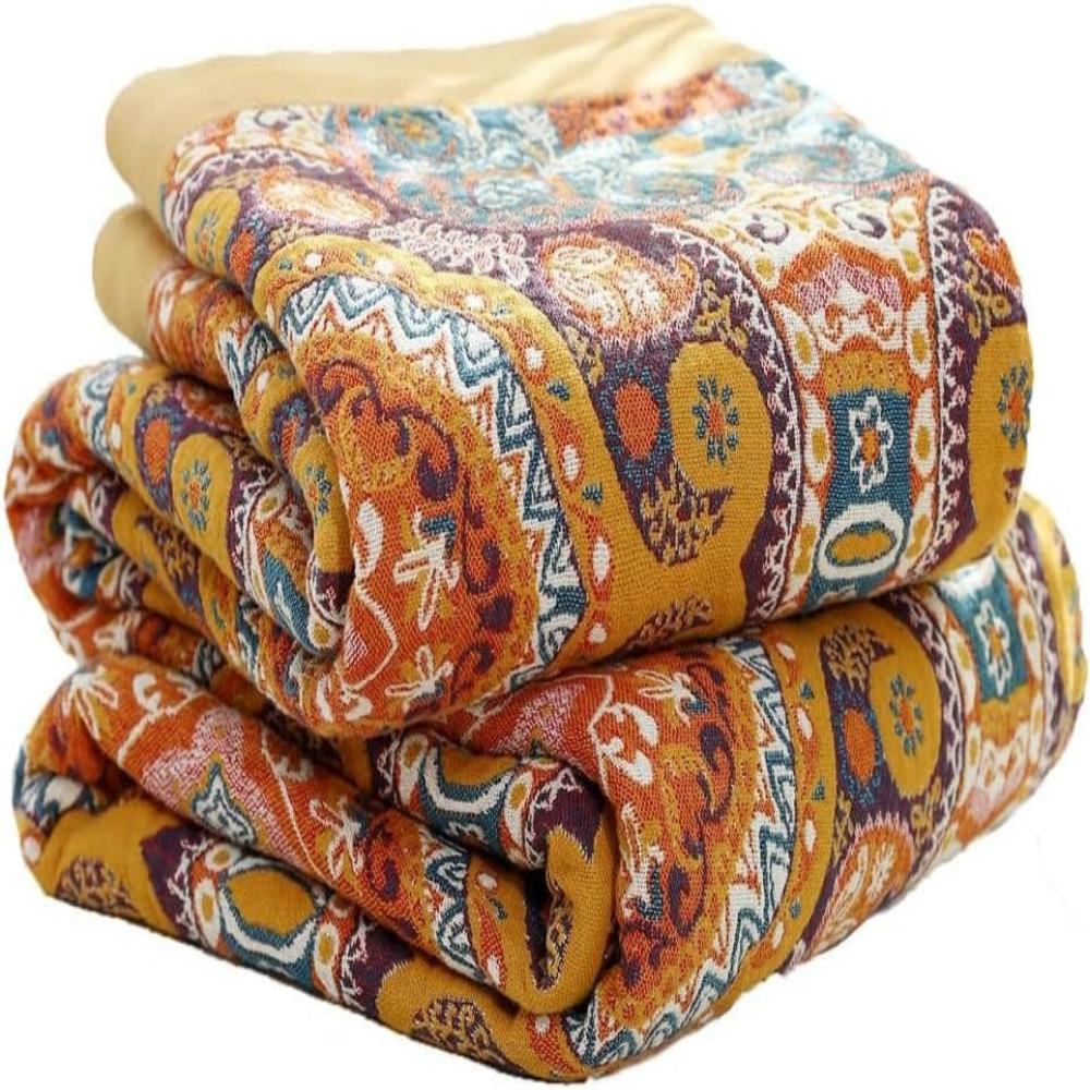 Soft Boho Throw Blanket for Extra Comfort - Cotton Blanket - 150x200cm - Seravelle Home