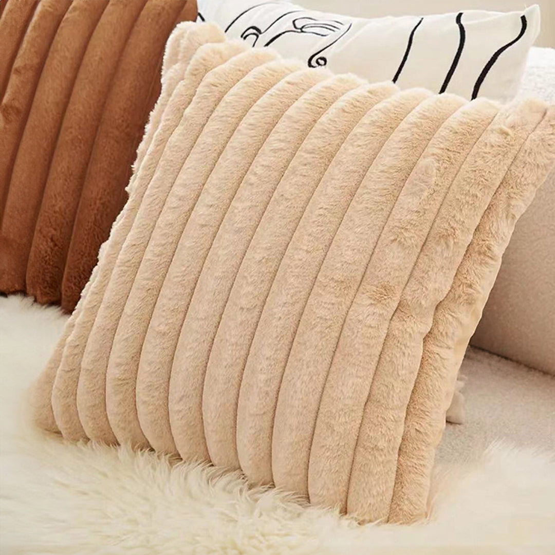 Soft Cushion Cover with Concealed Zip - Cushion Cover - Peach - Seravelle Home