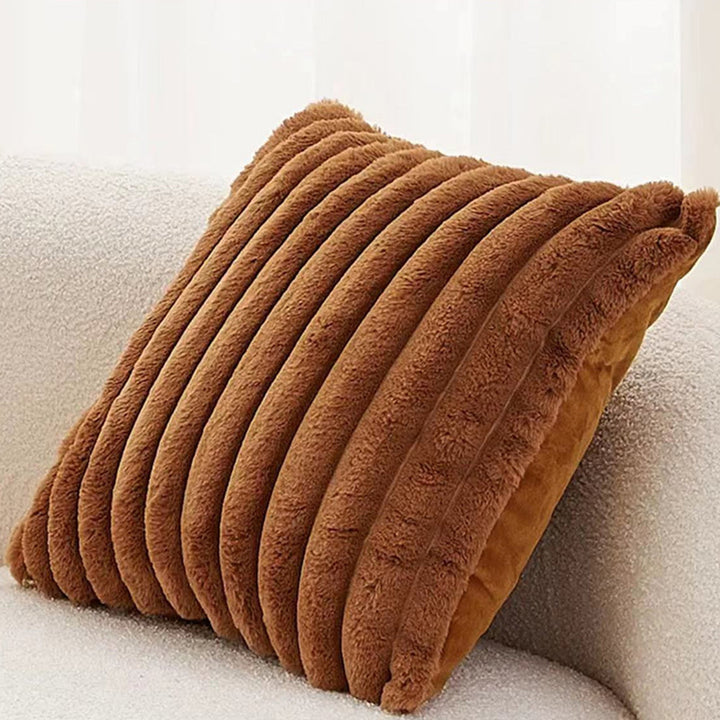 Soft Cushion Cover with Concealed Zip - Cushion Cover - Rust - Seravelle Home