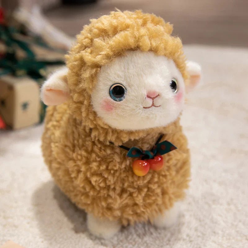 Soft Toy in Sheep Design with Soft Texture - Soft Toy - White - Seravelle Home