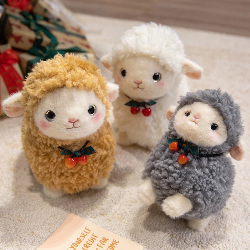 Soft Toy in Sheep Design with Soft Texture - Soft Toy - Brown - Seravelle Home