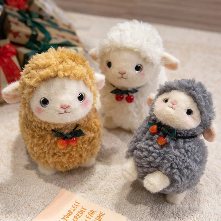 Soft Toy in Sheep Design with Soft Texture - Soft Toy - Brown - Seravelle Home