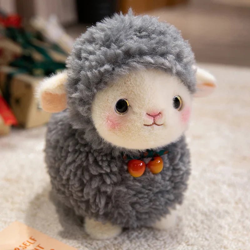 Soft Toy in Sheep Design with Soft Texture - Soft Toy - Brown - Seravelle Home