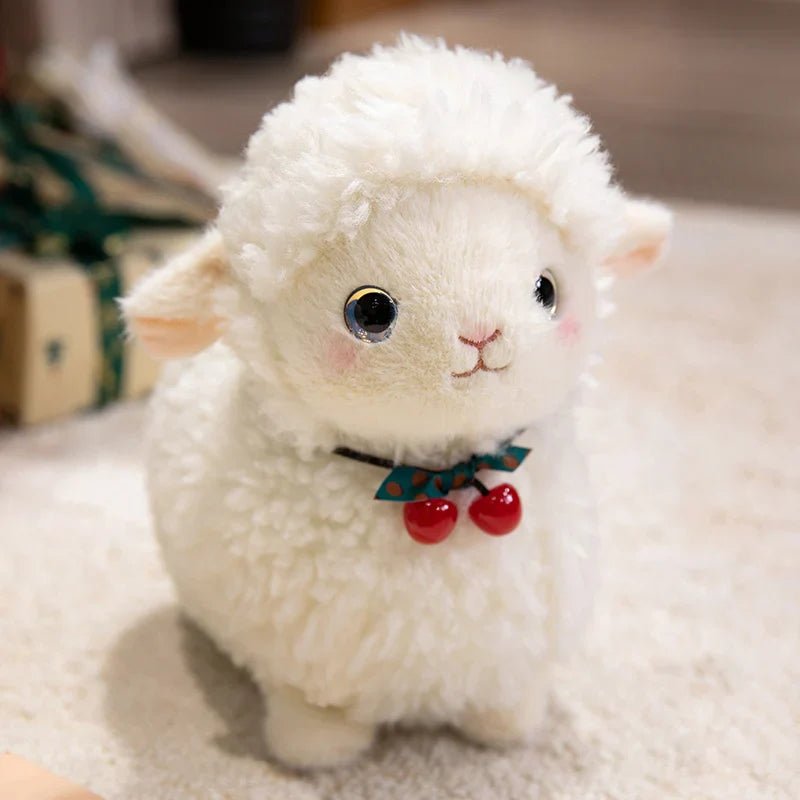 Soft Toy in Sheep Design with Soft Texture - Soft Toy - Grey - Seravelle Home