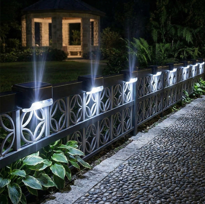 Solar LED Outdoor Lights for Stairs and Fences - Outdoor lights - Cool White - Seravelle Home