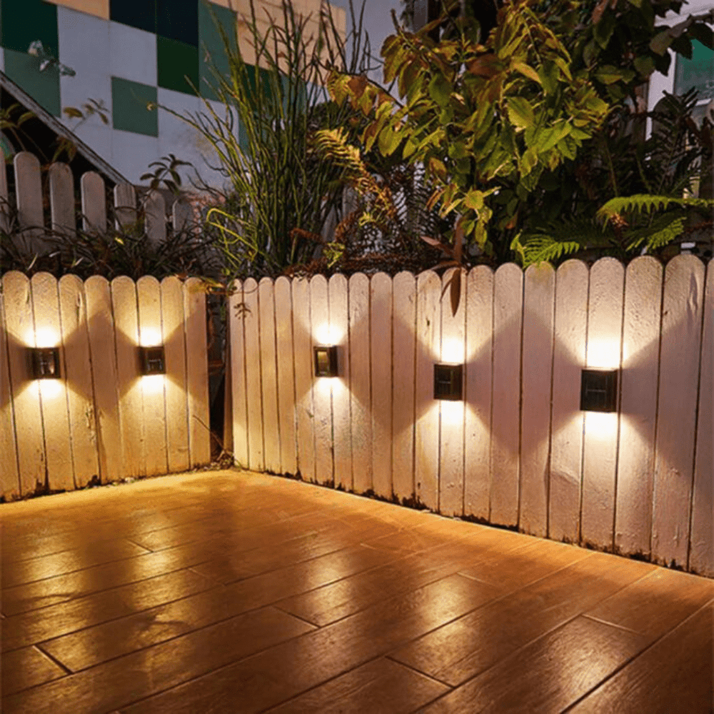 Solar Wall Light with Up & Down Light Effect - Solar LED light - Seravelle Home