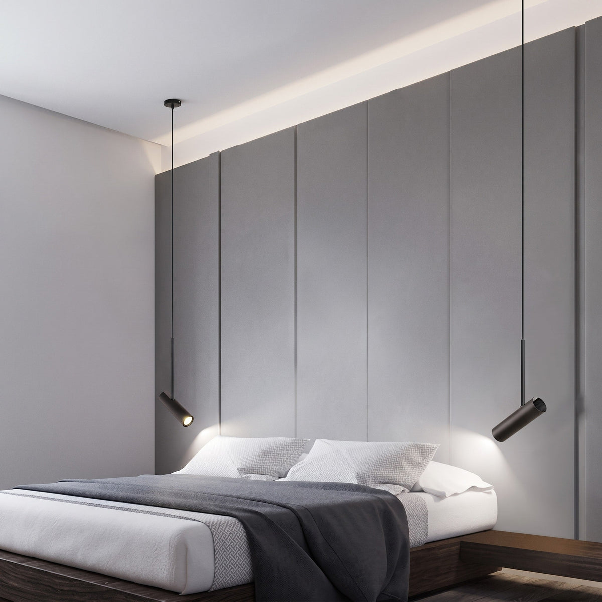 Spotlight Pendant Light for Bedroom and Living Room - Pendant Light Fixtures - Black - Seravelle Home