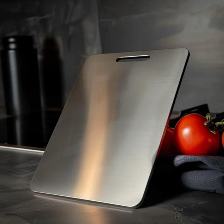 Stainless Steel Cutting Board for Hygienic and Durable Food Preparation - Cutting Board - Seravelle Home