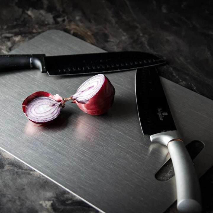 Stainless Steel Cutting Board for Hygienic and Durable Food Preparation - Cutting Board - Seravelle Home