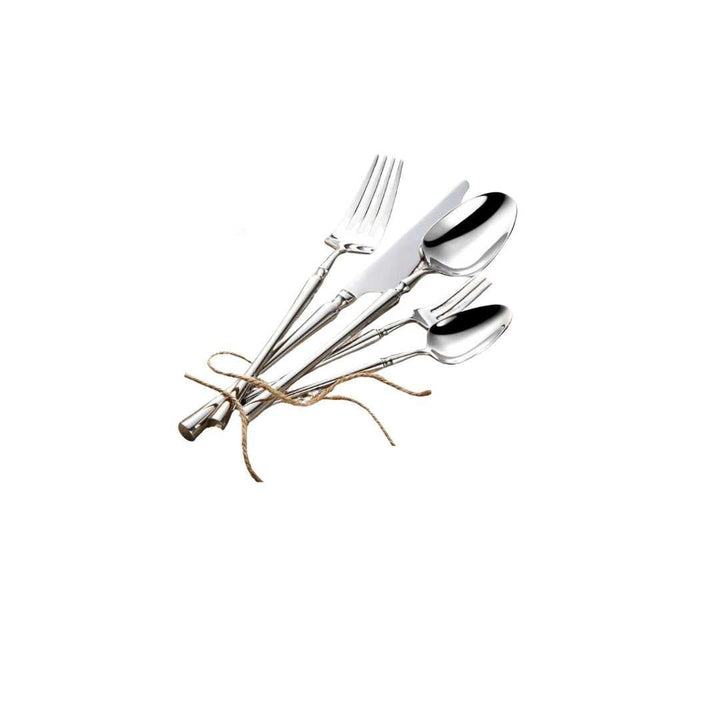 Steelio – 24 - piece Elegant Stainless Steel Cutlery Set - Cutlery Set - Seravelle Home
