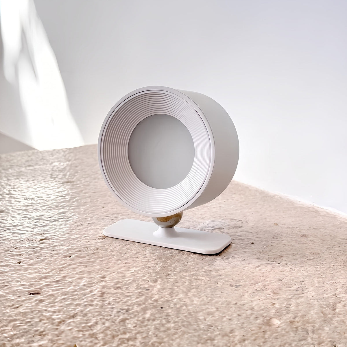 Stick-On Wall Light with Magnetic 360 Degree Rotation - Wall Light Fixtures - White - Seravelle Home